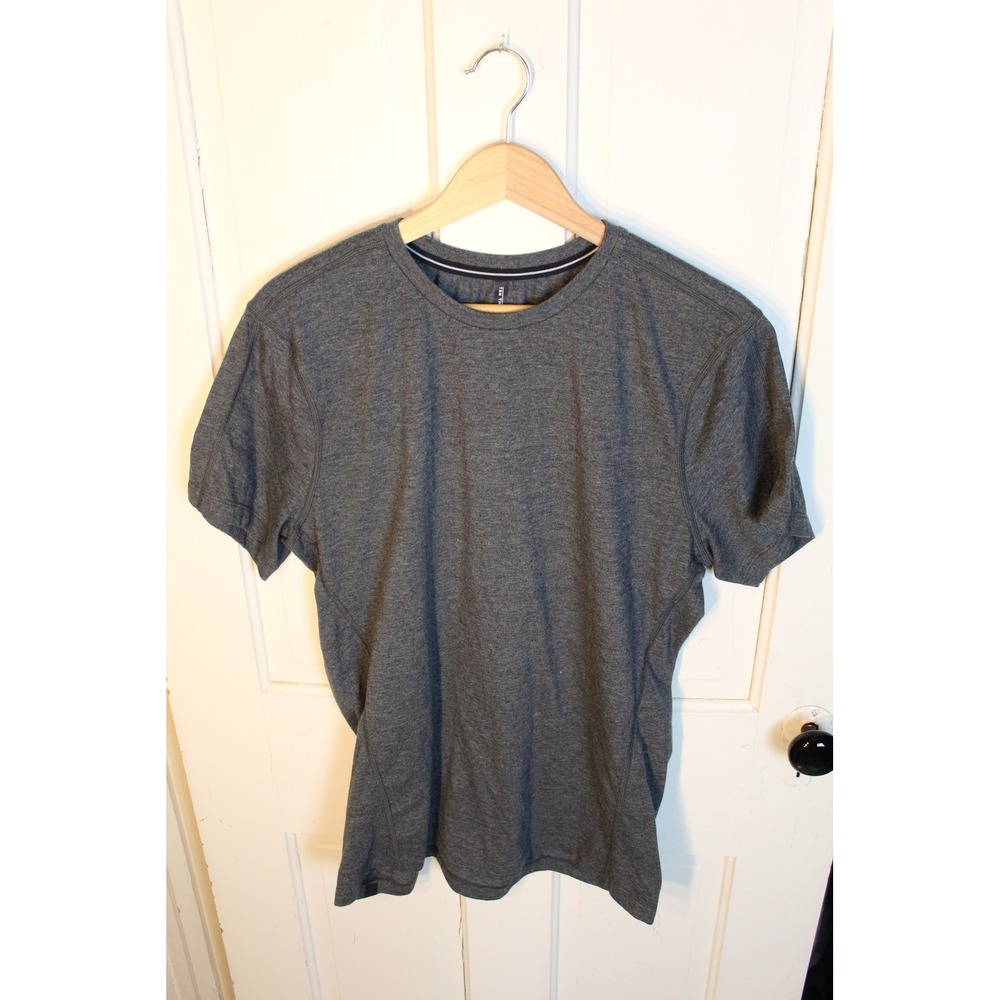 Ten Thousand Mens Durable Shirt Size L Heather Charcoal Grey‎ Training Tee